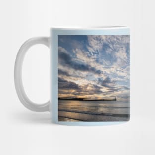 Daybreak at the mouth of the River Blyth Mug